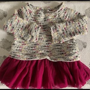 CALVIN KLEIN Tutu Sweater Dress